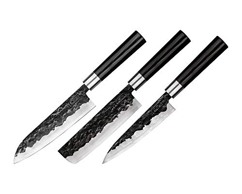 Samura BLACKSMITH Professionelles Japanisch Set von SAMURA