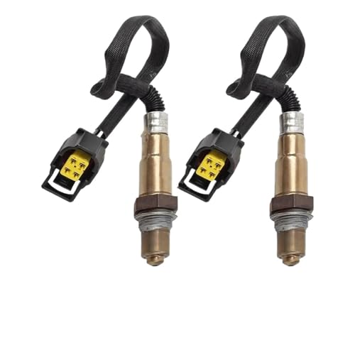 2X Sauerstoff O2 Sensor 2007-2009 Für Dodge Caliber Avenger 2,4 L Upstream Downstream Lambdasonde von SAMWDK
