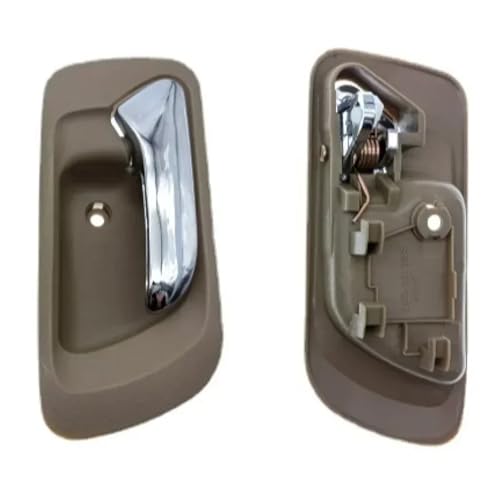 SAMWDK Türinnengriff Für ACCORD 1998 1999 2000 2001 2002 Für CG1 Für CG5 Für CF9 Innentürgriff Auto-Styling Chroming Beige Auto Innentürgriff Autotürgriff(Right Rear) von SAMWDK
