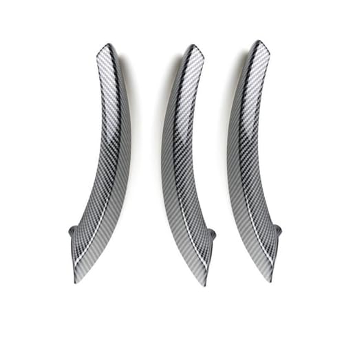 SAMWDK Türinnengriff Für X5 Für X6 Für E70 Für E71 Für E72 2008 2009 2010 2011 2012 2013 Auto-Innentürverkleidung Griff Ziehen Handläufe Zierabdeckung Autotürgriff(3pcs L-handle cover) von SAMWDK