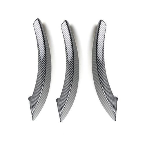 SAMWDK Türinnengriff Für X5 Für X6 Für E70 Für E71 Für E72 2008 2009 2010 2011 2012 2013 Auto-Innentürverkleidung Griff Ziehen Handläufe Zierabdeckung Autotürgriff(3pcs R-handle cover) von SAMWDK