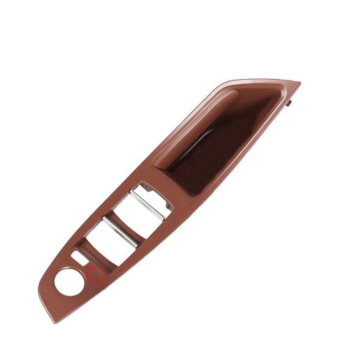 Türinnengriff Für 5 Series Für F10 Für F11 2010 2011 2012 2013 2014 2015 2016 Auto Linkslenker LHD RHD Innentürgriffverkleidungsabdeckung Autotürgriff(Red Brown-LHD) von SAMWDK