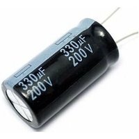 330uF 200Vdc Radial-Elektrolytkondensator 18x40mm Radial von SAMWHA