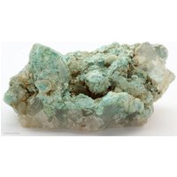 Acicular Shattuckite Auf Quarz-Cluster, Tantara Mine, Kongo von SAMineralShop