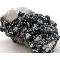 Barit Und Calcit Auf Hämatit, N'chwaning Ii, Südafrika Barit Und Calcit Auf Hämatit, N'chwaning Ii, Südafrika von SAMineralShop