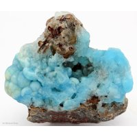 Blue Hemimorphite Cluster, Kimbedi, Brazzaville, Kongo von SAMineralShop