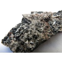 Calcit Zwei Formen Auf Hämatit, N'chwaning Ii, Südafrika Calcit Zwei Formen Auf Hämatit, N'chwaning Ii, Südafrika von SAMineralShop