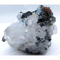 Celestine & Hematit On Calccite, N'chwaning Ii, Südafrika Celestine & Hematit On Calccite, N'chwaning Ii, Südafrika von SAMineralShop