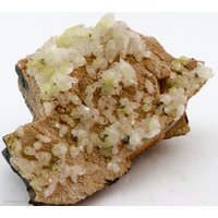 Ettringit E On Scalenohedron Calccite, N'chwaning Ii, Südafrika von SAMineralShop