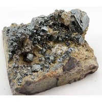 Glanzvolles Hämatit Auf Matrix, N'chwaning Ii, Südafrika Glanzvolles Hämatit Auf Matrix, N'chwaning Ii, Südafrika von SAMineralShop