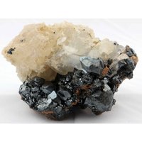 Hämatit in Calcit Cluster, N'chwaning Ii, Südafrika Hämatit in Calcit Cluster, N'chwaning Ii, Südafrika von SAMineralShop