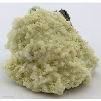 Hemimorphit Auf Fluorapatit Psm Tarbutit, Skorpion Mine, Karas Region, Namibia von SAMineralShop