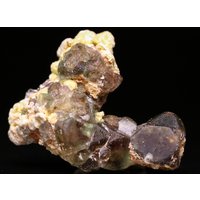 Musselin Auf Fluorit, Erongo Mnt Region, Namibia von SAMineralShop