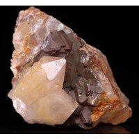 Quarz Auf Fluorit Stufe, Riemvasmaak, Nordkap, Südafrika von SAMineralShop