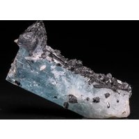 Schorl Auf Aquamarin Xls, Erongo Mnt Region, Namibia von SAMineralShop