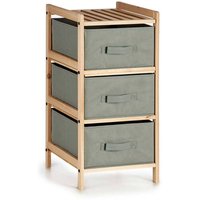Breiter Schrank mit 3 dunkelgrauen Schubladen aus der KIPIT-Kollektion - San Ignacio Breiter Schrank mit 3 dunkelgrauen Schubladen aus der KIPIT-Kollektion - San Ignacio von SAN IGNACIO