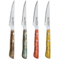San Ignacio - Set de Evergreen Steakmesser BGEU-6076 Mehrfarbig Edelstahl (4 Stück) von SAN IGNACIO