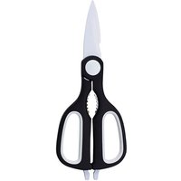 Schere 21,3 cm Edelstahl Schwarz-Weiß Cook SG-7285 San Ignacio von SAN IGNACIO
