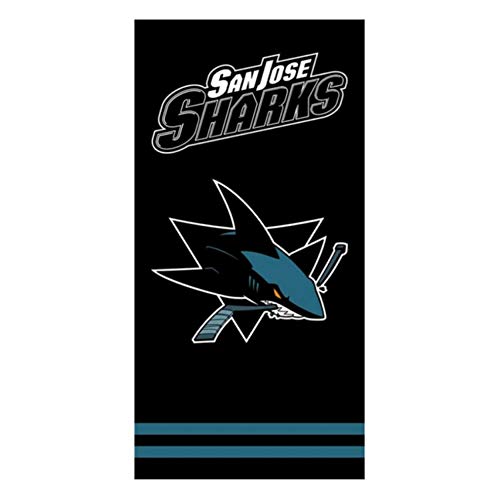 SAN JOSE SHARKS Duschtuch BL - Badetuch - NHL Fanartikel von SAN JOSE SHARKS