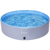 Balkonpool für Kinder oder Hunde Durchmesser 120 cm Pool mit Abdeckung von SAN MARCO