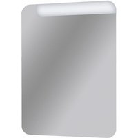 Hintergrundbeleuchteter Design-Badspiegel mit LED-Ausschnitt 75x55 cm Mit Touch-Schalter Bluetooth-Kit eingebaut Spiegel ohne Anti-Beschlag von SAN MARCO