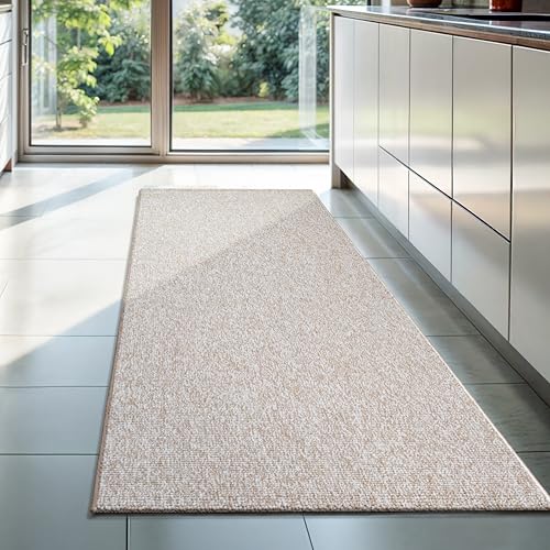 SANAT LORA Teppich Wohnzimmer – Soft Loop Teppich, modern für Schlafzimmer, Arbeitszimmer, Flur, Kinderzimmer & Küche – gesprenkeltes Design, Beige, 60 x 110 cm SANAT LORA Teppich Wohnzimmer – Soft Loop Teppich, modern für Schlafzimmer, Arbeitszimmer, Flur, Kinderzimmer & Küche – gesprenkeltes Design, Beige, 60 x 110 cm von SANAT