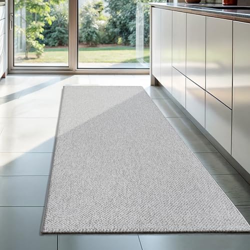 SANAT LORA Teppich Wohnzimmer – Soft Loop Teppich, modern für Schlafzimmer, Arbeitszimmer, Flur, Kinderzimmer & Küche – gesprenkeltes Design, Hell Grau, 60 x 110 cm SANAT LORA Teppich Wohnzimmer – Soft Loop Teppich, modern für Schlafzimmer, Arbeitszimmer, Flur, Kinderzimmer & Küche – gesprenkeltes Design, Hell Grau, 60 x 110 cm von SANAT