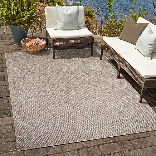 SANAT Melissa Outdoor Teppich Wetterfest - Balkon Teppich Wasserabweisend - Terrasse, Garten, Wohnzimmer oder Küche - Beige, 160x230 cm SANAT Melissa Outdoor Teppich Wetterfest - Balkon Teppich Wasserabweisend - Terrasse, Garten, Wohnzimmer oder Küche - Beige, 160x230 cm von SANAT