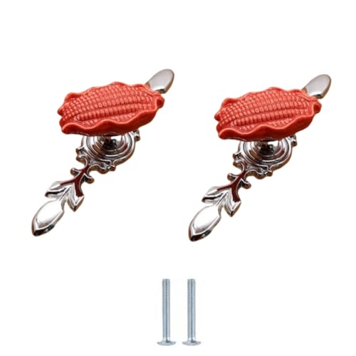 Keramik Schrankgriffe 2 Stück Rote Zinklegierung Keramikgriffe Für Schränke Schubladen Kleiderschränke Einzellochknöpfe Mais Klein Keramik Schrankgriffe 2 Stück Rote Zinklegierung Keramikgriffe Für Schränke Schubladen Kleiderschränke Einzellochknöpfe Mais Klein von SANCHAKOU