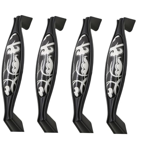 Keramik Schrankgriffe 4 Stück Schwarze Keramik Griffe Aus Zinklegierung Marmor Garderobengriffe 149 × 28 × 23mm Keramik Schrankgriffe 4 Stück Schwarze Keramik Griffe Aus Zinklegierung Marmor Garderobengriffe 149 × 28 × 23mm von SANCHAKOU