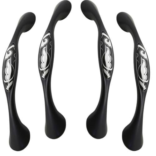 Möbel Griffe 4 Stück Schwarze Keramik Griffe Aus Zinklegierung Marmor Garderobengriffe 176 × 21 × 32mm Möbel Griffe 4 Stück Schwarze Keramik Griffe Aus Zinklegierung Marmor Garderobengriffe 176 × 21 × 32mm von SANCHAKOU