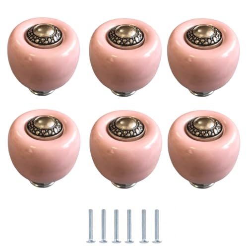 SANCHAKOU Keramik Moebelknopf 6 Stück Farbige Keramikgriffe Für Schränke Schubladen Schränke ... SANCHAKOU Keramik Moebelknopf 6 Stück Farbige Keramikgriffe Für Schränke Schubladen Schränke ... von SANCHAKOU