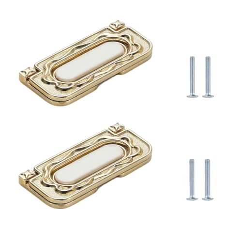 SANCHAKOU Keramik Schrankknäufe 2 Stücke Keramik Verdeckter Griff Kleiderschrank Griff Unsichtbare Landschaftsmalerei Zieht Gold SANCHAKOU Keramik Schrankknäufe 2 Stücke Keramik Verdeckter Griff Kleiderschrank Griff Unsichtbare Landschaftsmalerei Zieht Gold von SANCHAKOU