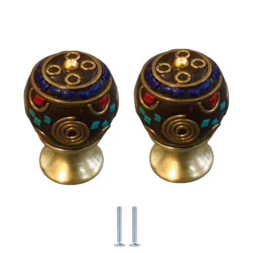 SANCHAKOU Keramik Türgriffe 2 Stücke Schrank Kleiderschrank Türgriff Schublade Legierung Zieht Blau Gold 25 * 38mm SANCHAKOU Keramik Türgriffe 2 Stücke Schrank Kleiderschrank Türgriff Schublade Legierung Zieht Blau Gold 25 * 38mm von SANCHAKOU