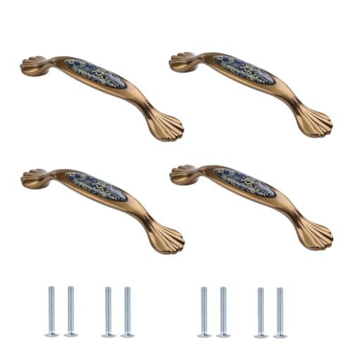 Schrankknöpfe 4 Stück Keramik Schrank Kleiderschrank Schuhschrank Schubladengriffe 165 * 26 * 31mm von SANCHAKOU