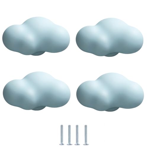 Schrankknopf 4 Stück Cloud Matt Keramik Griff Schublade Kleiderschrank Möbel Hardware Matte Blue Cloud Schrankknopf 4 Stück Cloud Matt Keramik Griff Schublade Kleiderschrank Möbel Hardware Matte Blue Cloud von SANCHAKOU