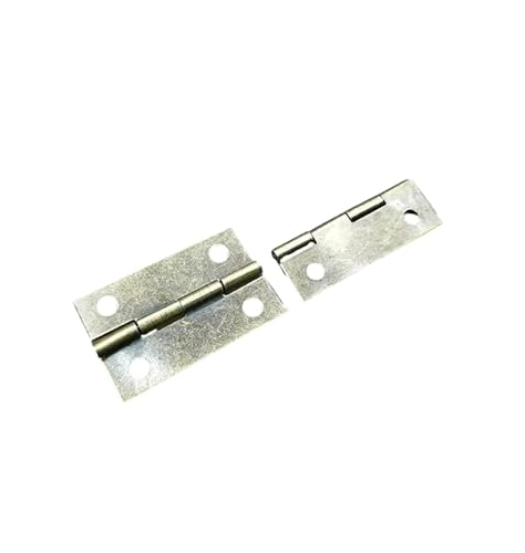 Schrankscharniere, 2/4 Stück, 3,5 x 2,2 cm, rechteckig, handgefertigt, Modell, Geschenkbox, Holzkiste mit flachem Scharnier, 2 Stück Schrankscharniere, 2/4 Stück, 3,5 x 2,2 cm, rechteckig, handgefertigt, Modell, Geschenkbox, Holzkiste mit flachem Scharnier, 2 Stück von SANCHAKOU