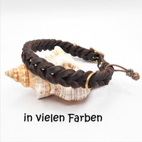 Hundehalsband, Fettleder, Geflochten, Breite 12 Mm | Gesamtbreite Ca. 20 Mm, Umfang 20-44 cm, Verschluss Schnalle Messing von SANCHOdoglove