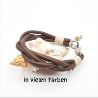 Hundehalsband, Nappaleder, Durchmesser 8 Mm, | Dreifach Verschlungen, Umfang 30-56 cm, Surfhaken von SANCHOdoglove