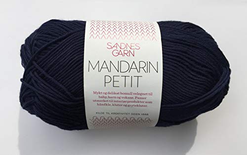 Sandnes Garn Mandarin Petit Farbe 6073 Marine von Sandnes Garn