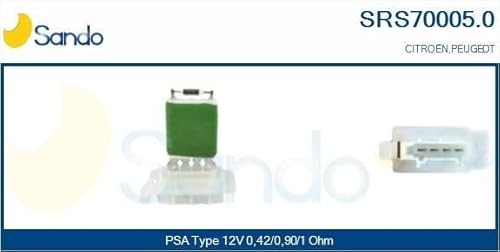 Widerstand Innenraumgebläse Sando SRS70005.0 für Citroën/peugeot Widerstand Innenraumgebläse Sando SRS70005.0 für Citroën/peugeot von SANDO