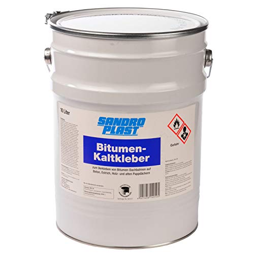 SANDROPLAST Bitumen Kaltklebemasse 10 Liter von SANDROPLAST