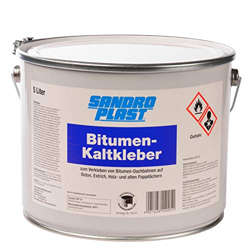 SANDROPLAST Bitumen Kaltklebemasse 5 Liter von SANDROPLAST