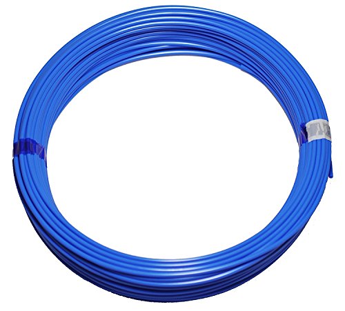 Polyurethan Druckluft Schlauch PU Pneumatikschlauch, 12/9mm Außen-/Innen-Ø, 50 m Rolle, Farbe: blau Polyurethan Druckluft Schlauch PU Pneumatikschlauch, 12/9mm Außen-/Innen-Ø, 50 m Rolle, Farbe: blau von SANG-A