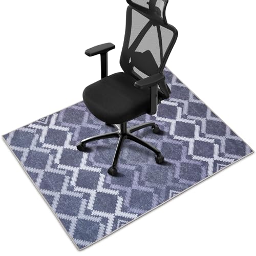 Bürostuhlmatte, 91,4 x 121,9 cm, Stuhlmatten für Hartholzböden, sichere Matten für unter Schreibtischstühlen mit rutschfester Unterseite, Computerstuhlmatten mit stabilem verriegeltem Rand, leicht zu Bürostuhlmatte, 91,4 x 121,9 cm, Stuhlmatten für Hartholzböden, sichere Matten für unter Schreibtischstühlen mit rutschfester Unterseite, Computerstuhlmatten mit stabilem verriegeltem Rand, leicht zu von SANGFOR