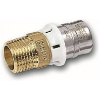 Aluverbund Pressfitting Sanha bleifrei Übergang Außengewinde 32 x 3 - 1' Multikontur dvgw von SANHA
