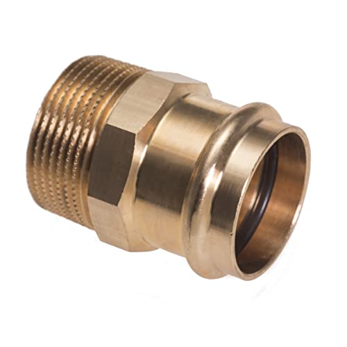 SANHA 8243g PURAPRESS Übergangsnippel 22x1, 10 Stück von SANHA
