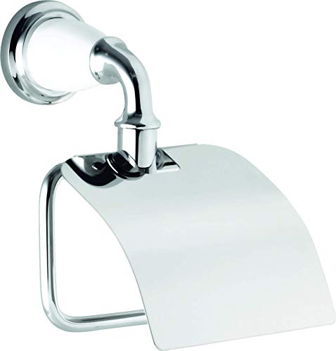 SANIBAÑO Saphir Toilettenpapierhalter H9900/06, Messing, Chrom, PEQUEÑO von SANIBAÑO
