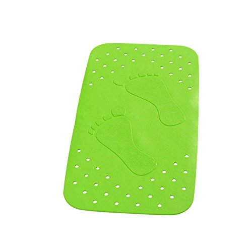 SANIMIX Wanneneinlage, Wannenmatte, Sicherheitseinlage für die Badewanne Little Feets Größe: 72 x 38cm Farbe: Grün von SANIMIX