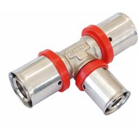 Pex Pressfitting T-Stück 20x16x20mm - für Alu Mehrschicht Verbundrohr - Verpressung mit U-Profil von SANIMIX24